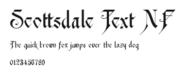 Scottsdale Text NF Preview