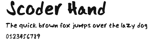 Scoder Hand Preview
