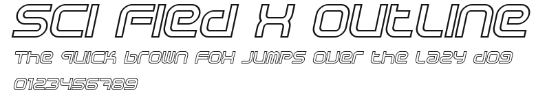 Sci Fied X Outline Preview