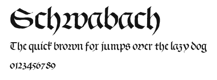 Schwabach Preview