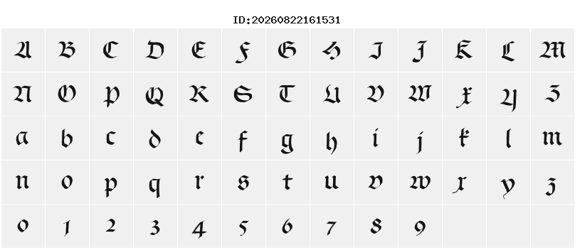 Character Map