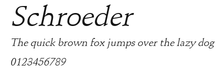 Schroeder Preview