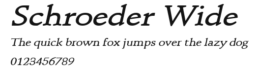 Schroeder Wide Preview