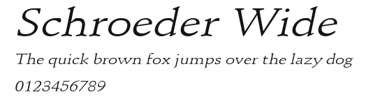 Schroeder Wide Preview