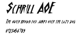 Schrill AOE Preview