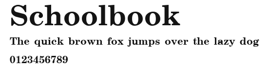 Schoolbook Preview