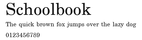 Schoolbook Preview