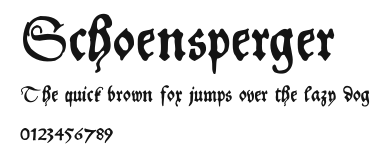Schoensperger Preview
