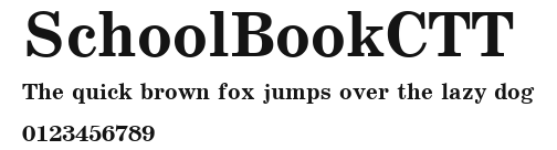 SchoolBookCTT Preview