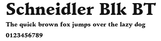 Schneidler Blk BT Preview