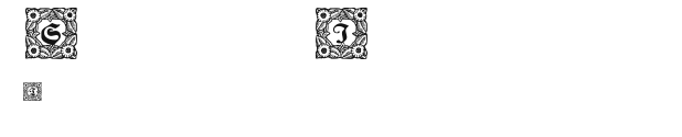 Schmuck-Initialen 1 Preview