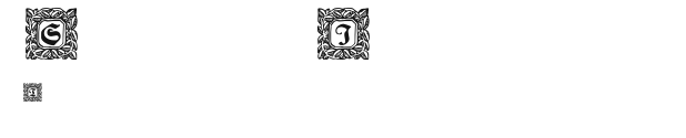 Schmuck-Initialen 2 Preview