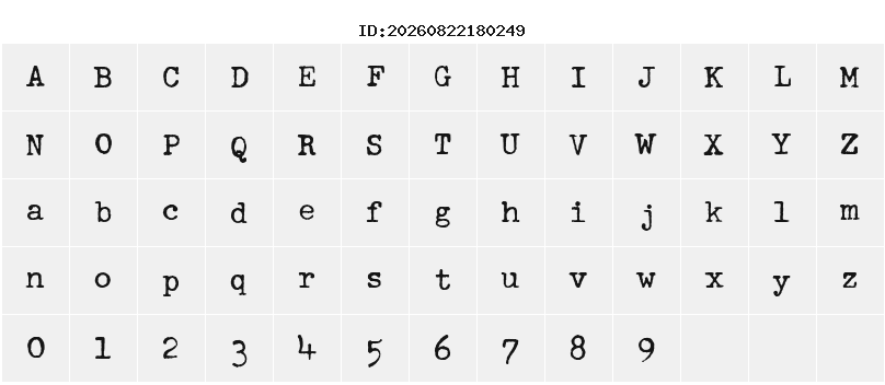 Character Map