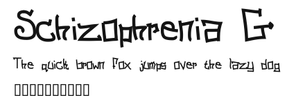 Schizophrenia G Preview