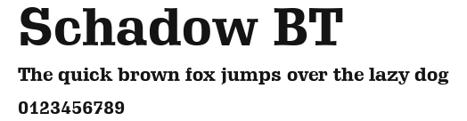 Schadow BT Preview