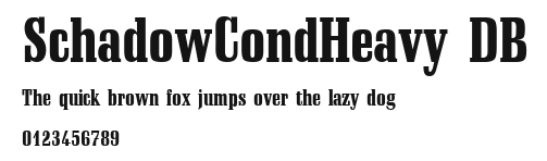 SchadowCondHeavy DB Preview