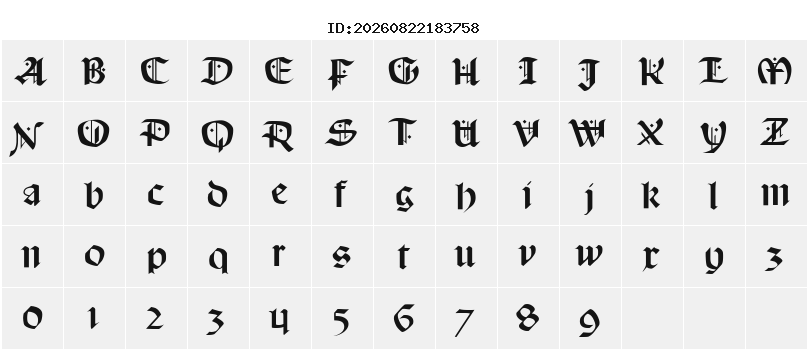 Character Map
