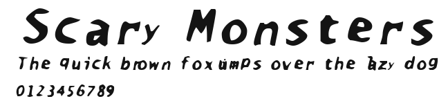 Scary Monsters Preview