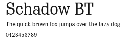 Schadow BT Preview