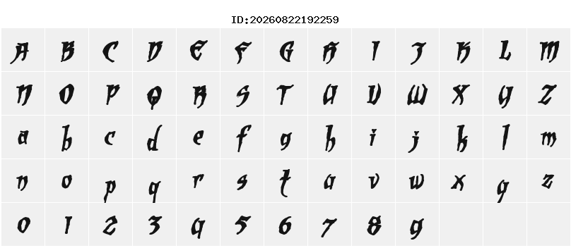 Character Map
