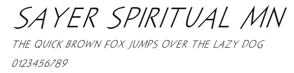 Sayer Spiritual MN Preview