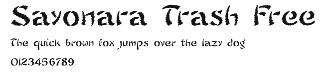 Sayonara Trash Free Preview