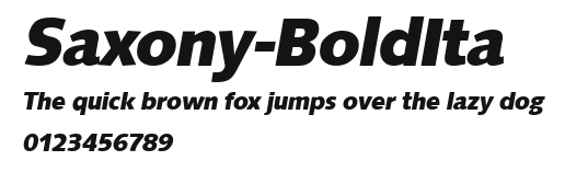 Saxony-BoldIta Preview