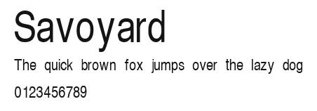 Savoyard Preview