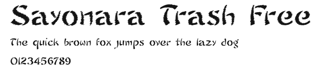Sayonara Trash Free Preview