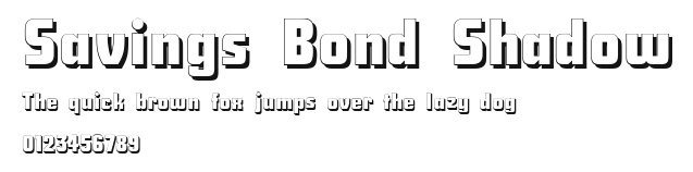 Savings Bond Shadow Preview