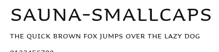 Sauna-SmallCaps Preview