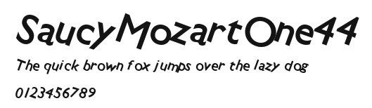 SaucyMozartOne44 Preview