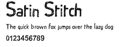 Satin Stitch Preview