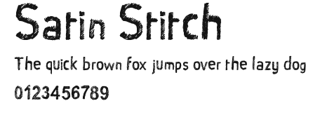 Satin Stitch Preview