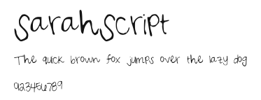 SarahScript Preview