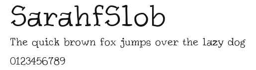 SarahfSlob Preview
