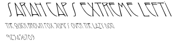 Sarah Caps Extreme Lefti Preview