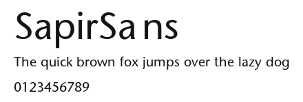 SapirSans Preview
