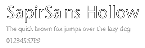SapirSans Hollow Preview