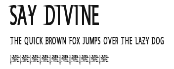 Say Divine Preview