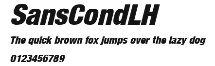 SansCondLH Preview