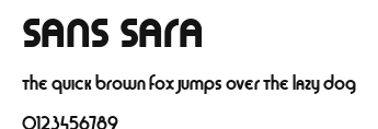 Sans Sara Preview