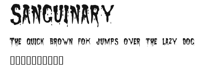 Sanguinary Preview