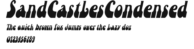 SandCastlesCondensed Preview