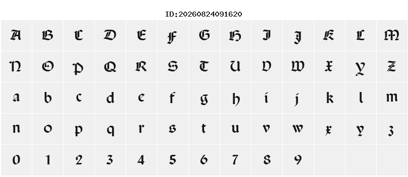 Character Map