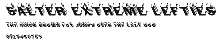 Salter Extreme Lefties Preview