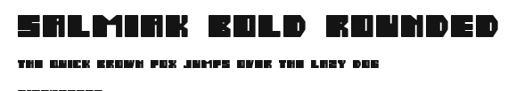 Salmiak Bold Rounded Preview