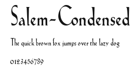 Salem-Condensed Preview