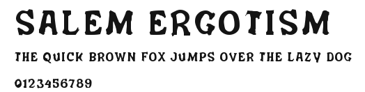Salem Ergotism Preview