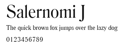 Salernomi J Preview
